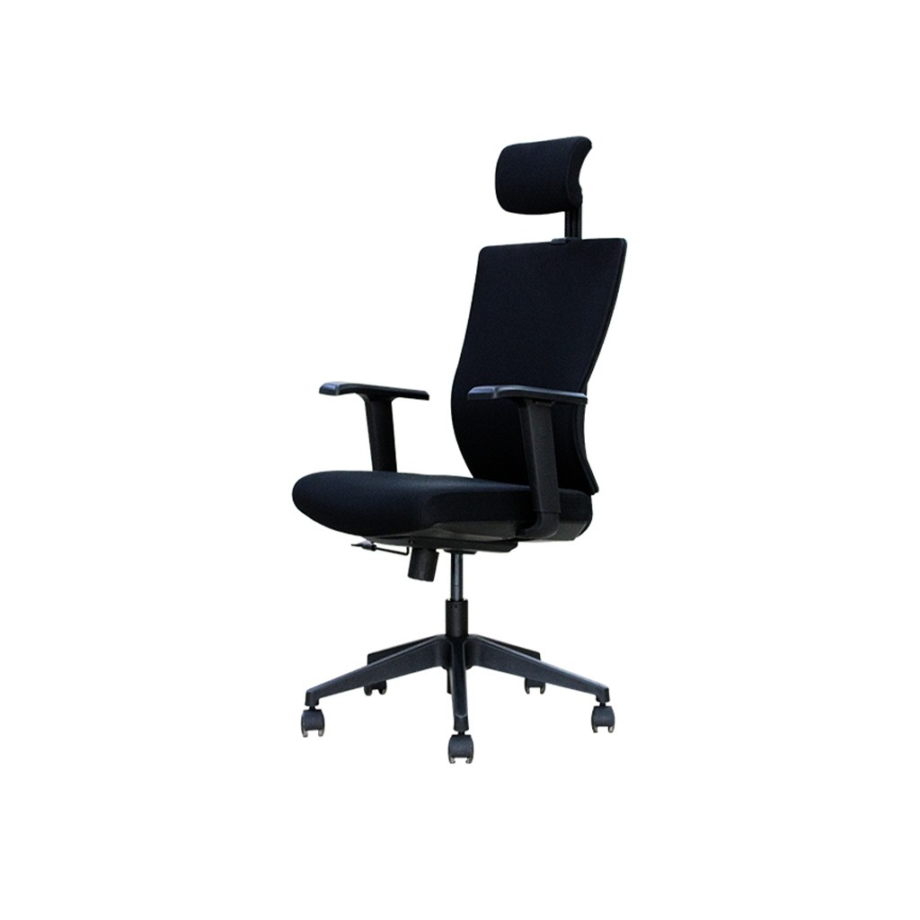 كرسي مكتب من باك كمفورت BC-GH40076BLK - أسود